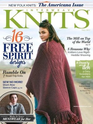 cover image of Interweave Knits